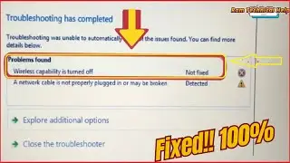 4 Genius Ways to Fix Wireless Capability Turned Off Error