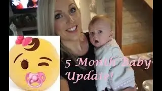 Blake's 5 Month Update! Sleep Regression, Sleep Schedule Talking and More! Vlogmas!