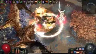 PoE - Tier 15 Twinned Colosseum (Daresso) - Righteous Fire Chieftain - DeMiGodking