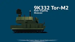 9K332 Tor M2 Radar Targeting Showcase | Stormworks