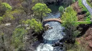 O R&Iacute;O AVIA a vista de dron