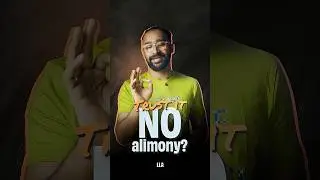 Trust it, No Alimony? | #LLAShorts 1296
