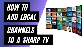 Добавьте местные каналы на свой телевизор Sharp бесплатно