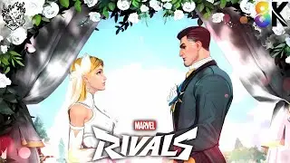 Marvel Rivals &ndash; Mr. Fantastic & Invisible Woman Wedding Skins, MVP Animation & Emotes Showcase!