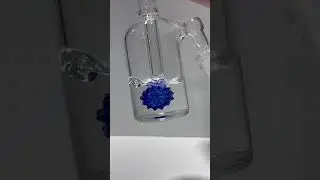 Fritted perc ash catcher functionality