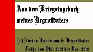Woche 01 - Kriegstagebuch 8.Okt.1945 bis 14.Okt.1945