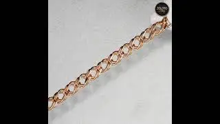 Men's chains in gold