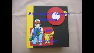 CaryCréa Album à secrets Pokemons (Usage Privé)