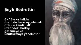 Şeyh Bedrettin - Tarihe Damga Vuran 10 S&ouml;z&uuml;