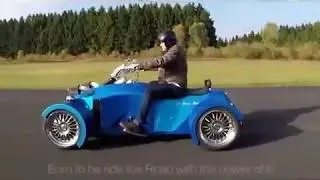 V8 Quad T-eight Custom Street Rod ride Hells Thunder Road