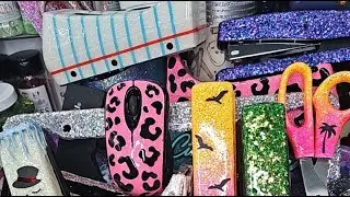 MWren24 is live! Let's glitter office supplies!✨️💕🥰