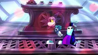 Rayman Origins MOODY CLOUDS The Reveal,Get Away!, Shoot for the Stars ENDING