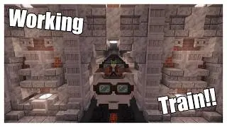 Worlds First Working Happy Ghast Train!!