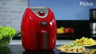 Fritadeira Air Fry Sa&uacute;de Inox | Philco