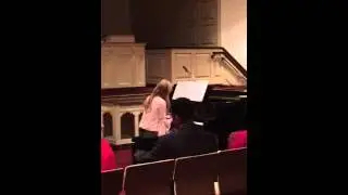 Sarah Fox Fall Recital 2015 Piano
