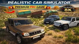 Tata , Mahindra Car 🚨 🚗 gaming REALISTIC CAR SIMULATOR 🚙 | Pro Game 🔥 | Top 8K Graphics Gameplay