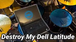 Уничтожаю свой Dell Latitude (Ярость)
