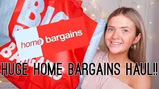 HUGE APRIL HOME BARGAINS HAUL! | COLLAB WITH VELVET LASHES | HARRIET MILLS