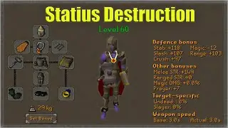 Overpowered Statius Mauler Pking in Bounty Hunter