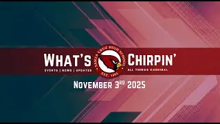 What&rsquo;s Chirpin&rsquo; 11.3.25