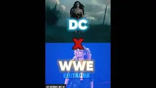 WWE x DC #wwe #dc #wwefan #dcfan #dccomics #wrestlemania #wrestling