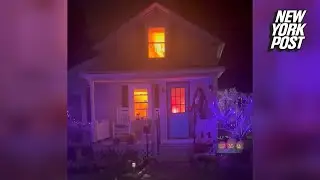 Firefighters called to raging house blaze &mdash; it was just &lsquo;amazing Halloween decor&rsquo;