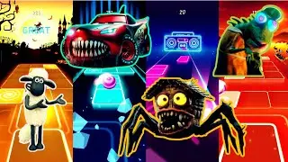 Shaun The Sheep vs Shark McQueen vs Haus Head vs Furry coffin dance EDM RUSH
