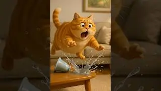 😺 Cat vs Robot Vacuum &mdash; the funniest duo ever! 🤣 #cat #funnycat #robotvacuum #shorts #viral