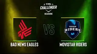 Bad News Eagles vs. Movistar Riders - Map 2 [Anubis] - ESL Challenger Melbourne 2023 - Grand-final