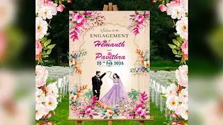 HEMANTH with PAVITHRA || Engagement Ceremony || Live on 20 th Feb 2026