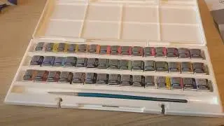 Winsor & Newton Cotman Watercolour review, 46 pan set