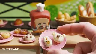 【パンどろぼうコラボ】せかいいちおいしいミニチュアパン🥐🥖