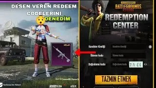 BEDAVA M416 BUZ DİYARI NASIL ALINIR REDEEM CODE İLE BUZ DİYARI ALDIK (PUBG MOBİLE)