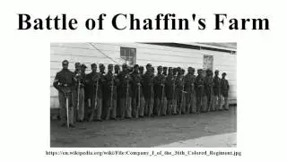 Battle of Chaffin's Farm