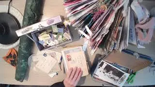 FP Junk Journal | Creating a Page with Magazine Art | Using up old supplies