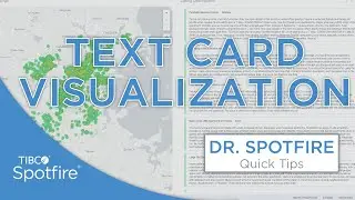 Visualize Long Text with the Text Card Mod in Spotfire