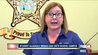 17-year-old student arrested for bringing gun onto school campus