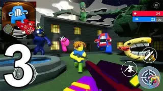 Alphabet Shooter: Survival FPS - Gameplay Walkthrough Part 3 Nextbots New Update (iOS, Android)
