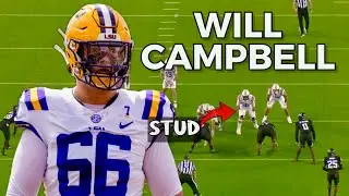 LSU LT Will Campbell Vs Texas A&M 2024 | All Pass Blocks | NFL Draft FIlm