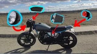 SI QUIERES UNA CAFE RACER, NECESITAS ESTAS PIEZAS ✔👌