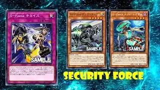 (YGOPRO)Security Force deck,Security Force Chase,Lightning Overdrive,Dog Tag & Edge Laser
