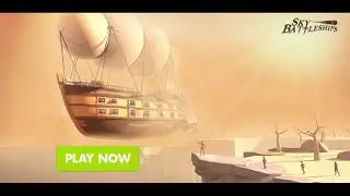 Sky Battleships : Game play Linkor vs Frigate