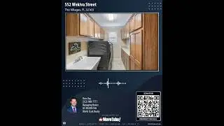 552 Wekiva Street, The Villages, FL 32163 | 3 Bedroom Townhome For Sale