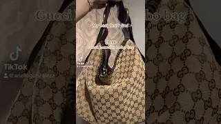 $16.99 thrifted Gucci Horsebit Hobo bag 😍 #thrifting #thriftfinds #gucci #designerbag #whatsinmybag