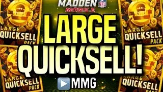25x Large Quicksell Packs! Madden Mobile
