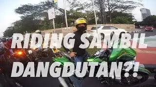 Riding Sore Sambil Dangdutan + Nguber Harley Davidson #motovlog Indonesia