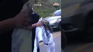 Grateful Sloth Rescued From Road by Kind Man