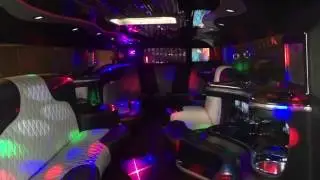 Inside our new Hummer H2 limo