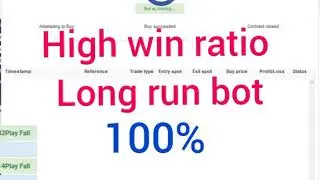 100% HIGH PROFITABLE BINARY BOT