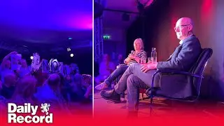 Pro-Palestine protesters disrupt John Swinney Edinburgh Fringe event